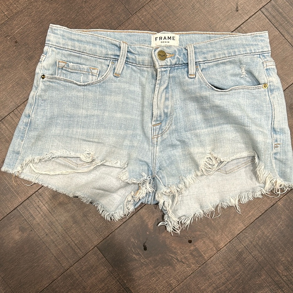 Frame denim LeCutoff shorts